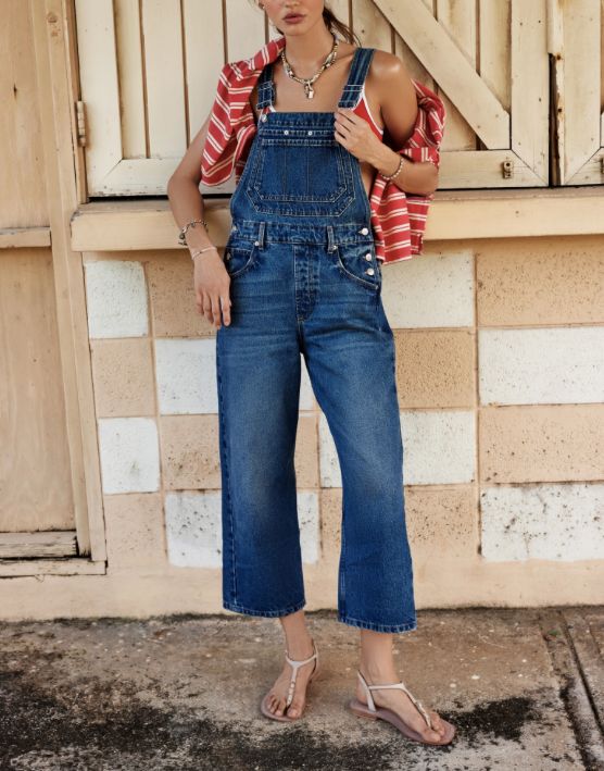 Free People Deep Trance Overall Reverie 