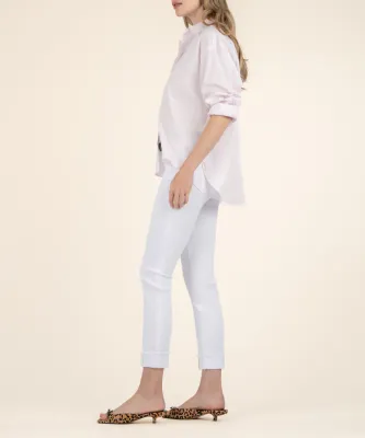 Kut From The Kloth Amy Crop Princess Seam Optic Wh
