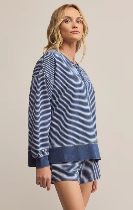 Z Supply Apollo Striped Sweatshirt