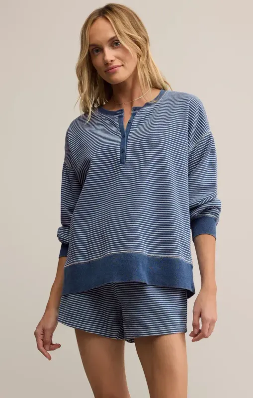 Z Supply Apollo Striped Sweatshirt Z Supply Apollo Striped Sweatshirt