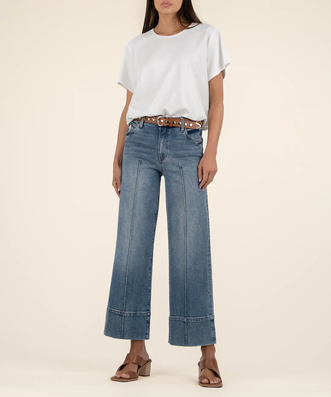 Kut From The Kloth Meg HR FRNT Pin Tuck Faith