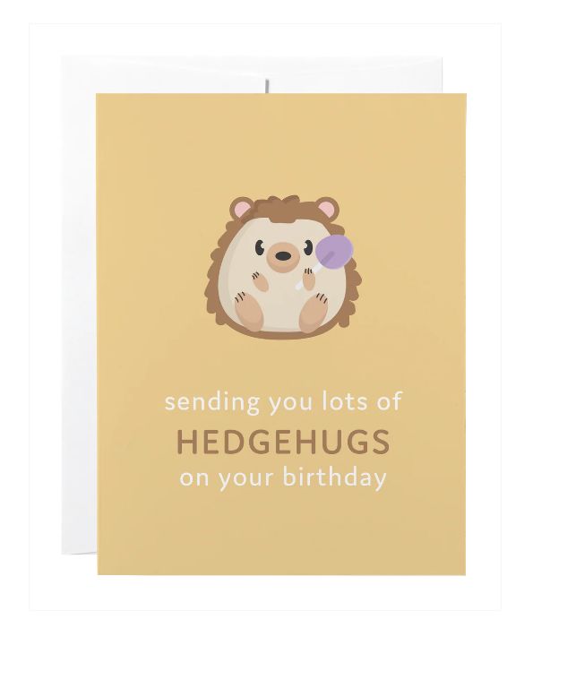 Classy Cards Greeting Card Kids Hedgehugs