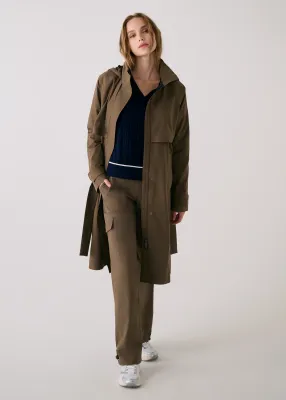 Lole Alize Trench Coat Mocha