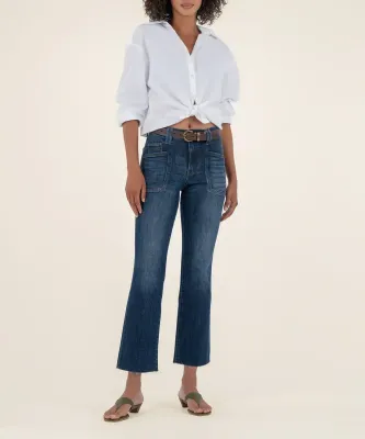 Kut From The Kloth Kelsey Flare Inset Prescocious Kut From The Kloth Kelsey Flare Inset Prescocious