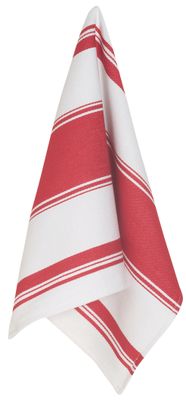 Danica Symmetry Dishtowel Red