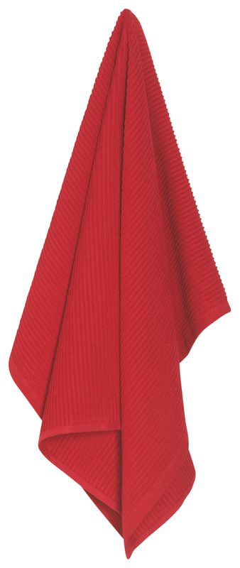 Danica KT Ripple Dishtowel Red