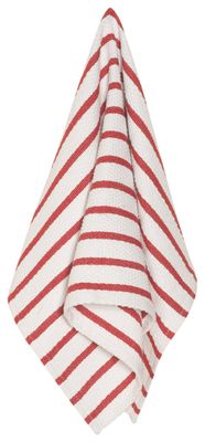 Danica Basketweave Dishtowel Red