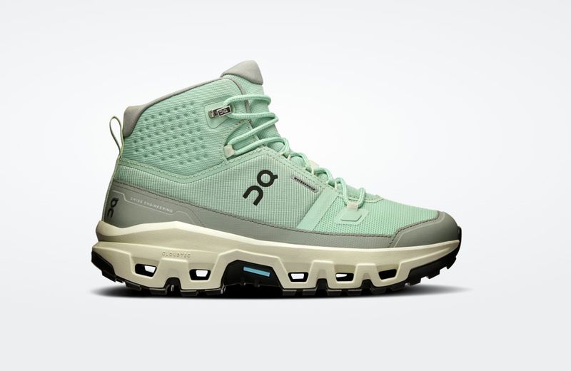 On Cloudrock Mid Waterproof Women Mineral/Aloe