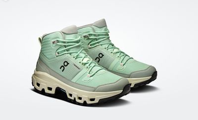 On Cloudrock Mid Waterproof Women Mineral/Aloe