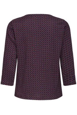 Fransa Frsenna Tee Nightsky Geo Flower