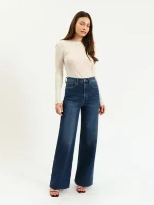 Daze Far Out without Seaming HR Wide Leg Waterfall