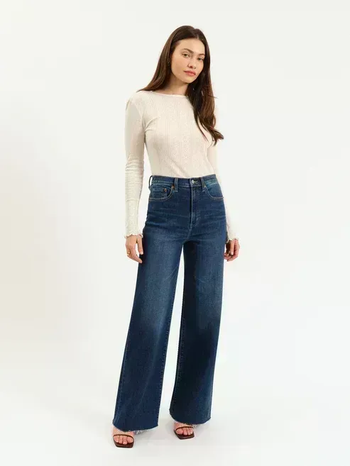 Daze Far Out without Seaming HR Wide Leg Waterfall Daze Far Out without Seaming HR Wide Leg Waterfall