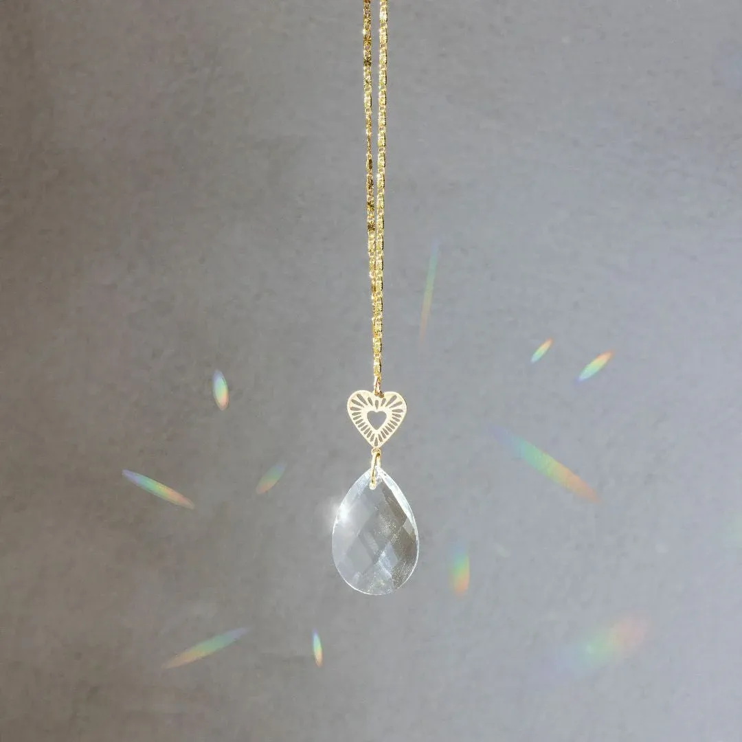 Scout Pocket Suncatcher Radiating Heart