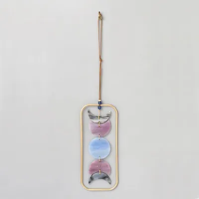 Scout Stained Glass Light Catcher Moon Phase