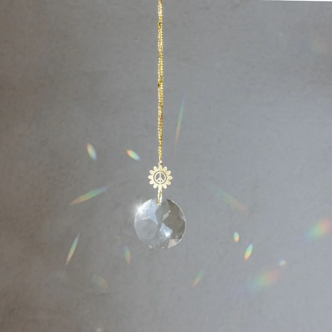 Scout Pocket Suncatcher Peace Flower