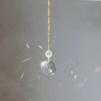 Scout Pocket Suncatcher Peace Flower