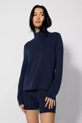 MPG Dreamweave Mock Neck Sweatshirt
