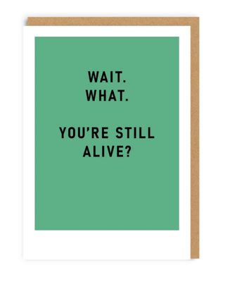 Ohh Deer You're Still Alive