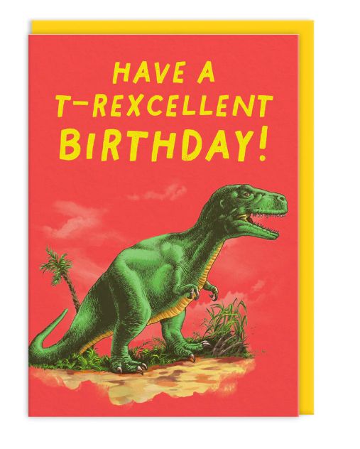 Ohh Deer T-Rex Greeting Card