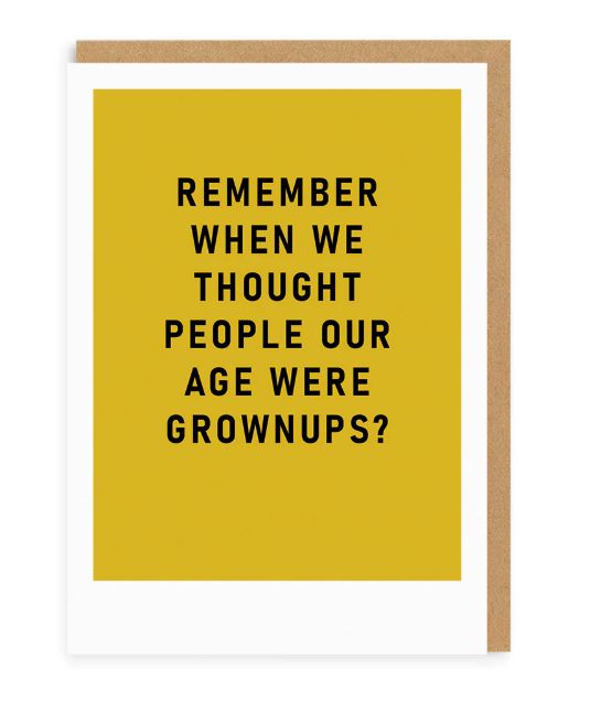 Ohh Deer Remember Grown Ups 