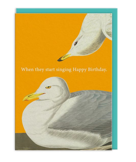 Ohh Deer They Start Singing Greeting Card