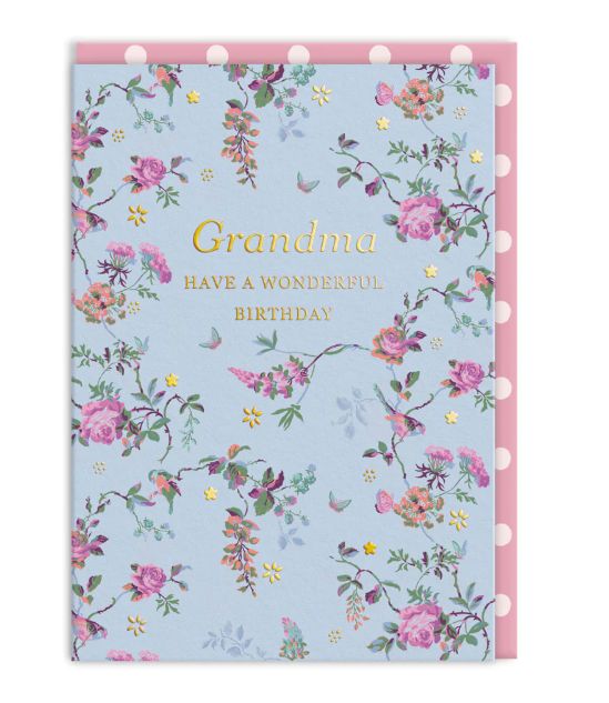 Ohh Deer Grandma Have A Wonderful Birthday Card