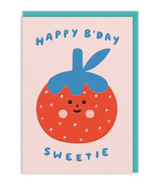 Ohh Deer HBD Sweetie Strawberry