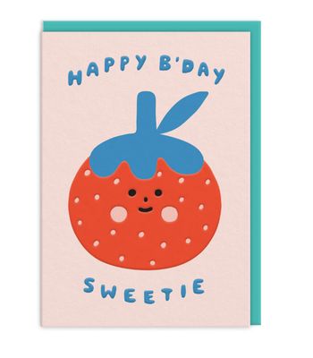 Ohh Deer HBD Sweetie Strawberry