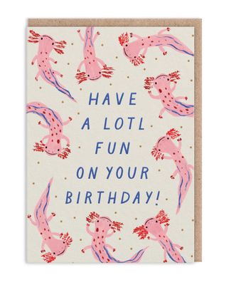 Ohh Deer Have a Lotl Fun Greeting Card