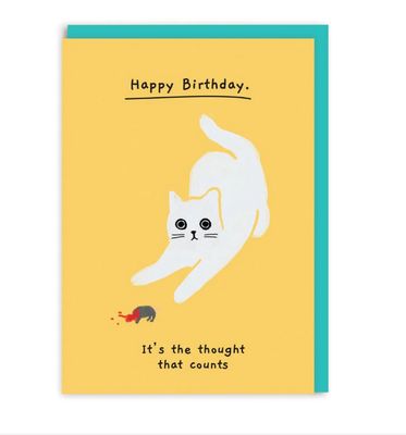 Ohh Deer Birthday; It's The Thought That Counts