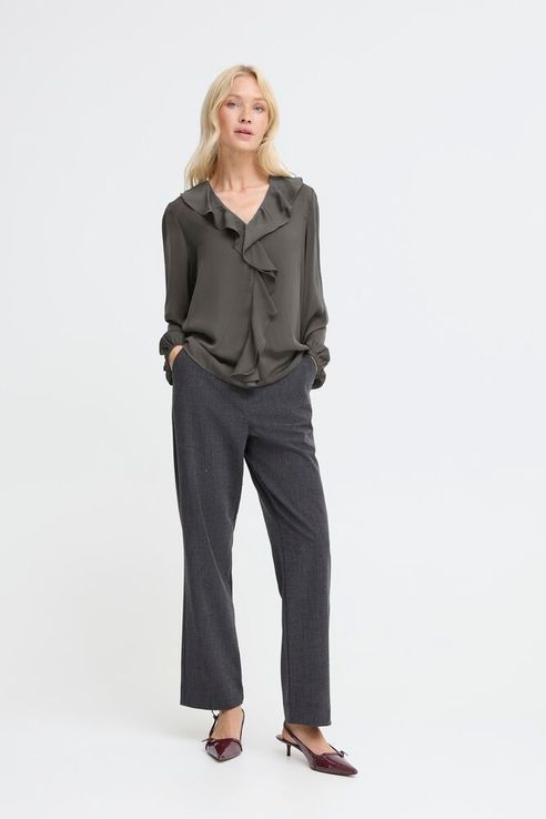 B. Young Byigomi Blouse Asphalt
