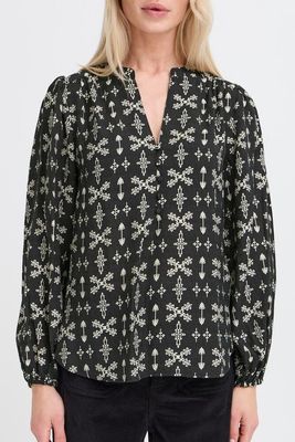 B. Young BYIgava Blouse Meteorite