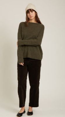 Naif Bara Sweater Melange Army