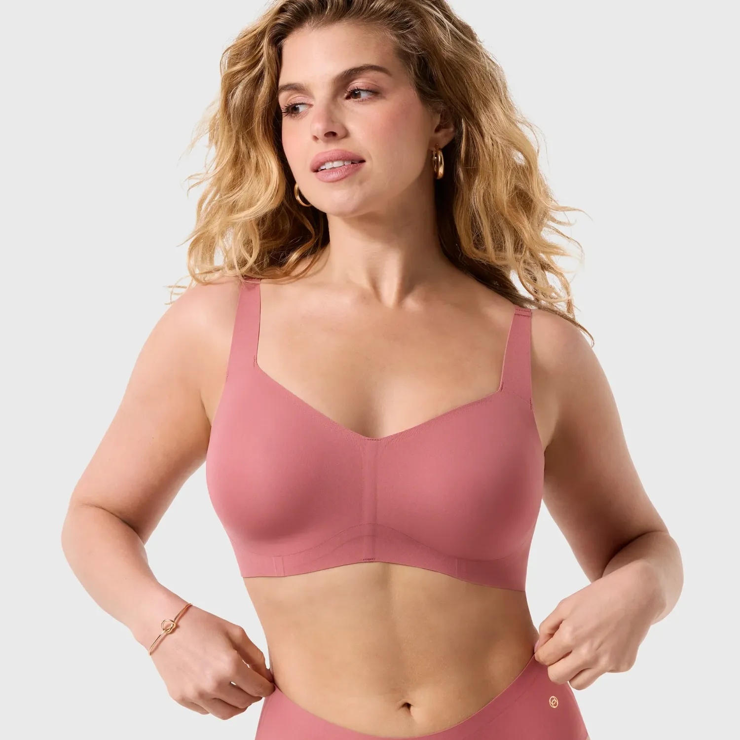 Evelyn &amp; Bobbie Beyond Bra Pink Canyon