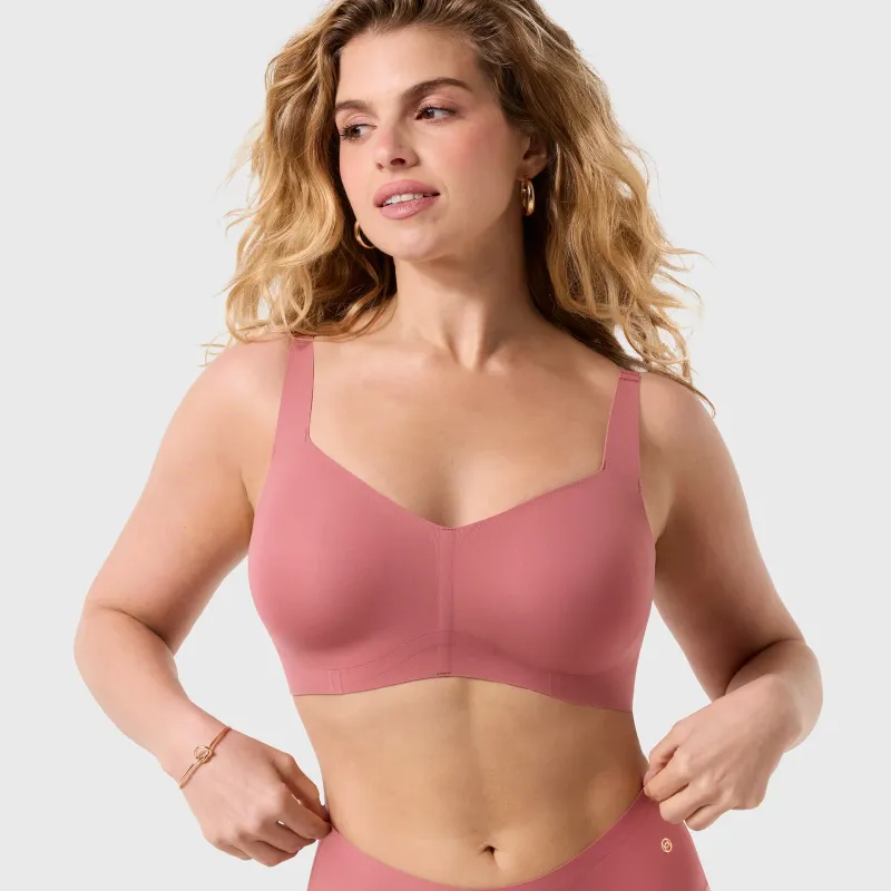 Evelyn &amp; Bobbie Beyond Bra Pink Canyon