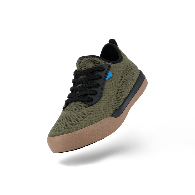Vessi Men's Weekend Sneaker Dark Moss/Black