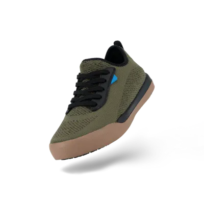Vessi Men's Weekend Sneaker Dark Moss/Black