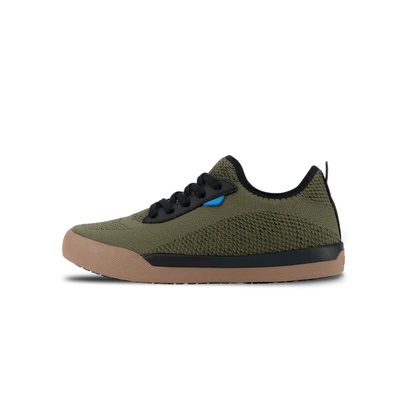 Vessi Men's Weekend Sneaker Dark Moss/Black
