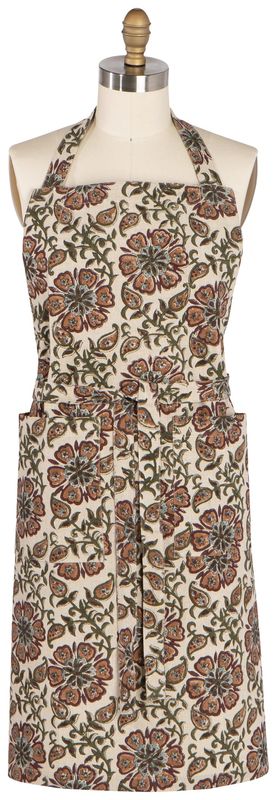 Danica Apron Block Print Elysian