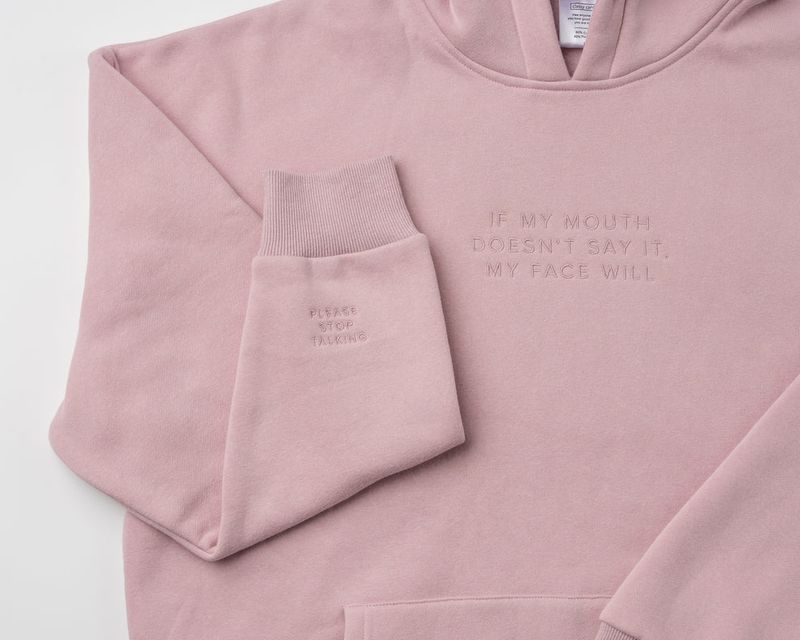 Classy Cards Hoodie  Mouth Says