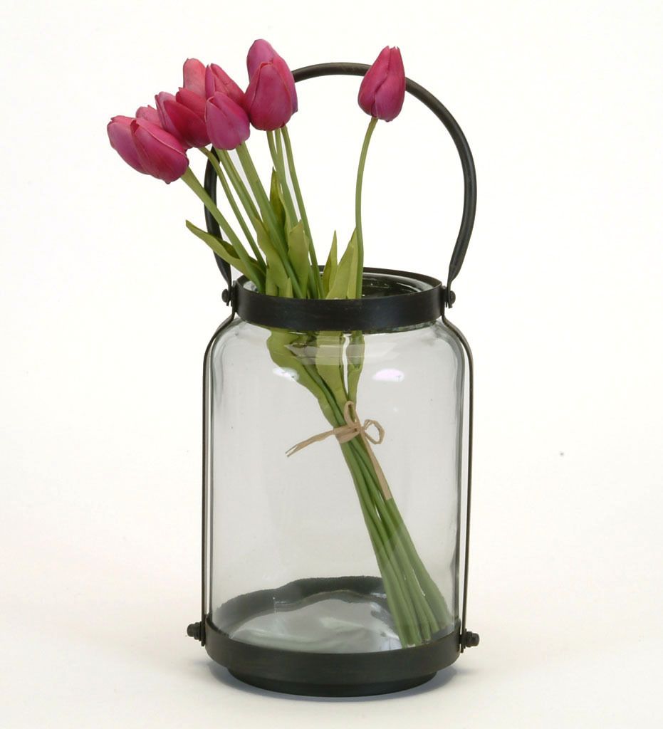 Bacon Basketware Medium Round Jar with Handle