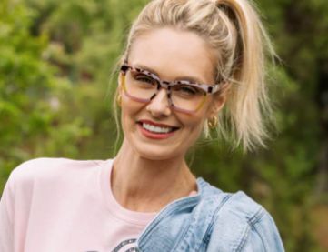Peepers Birdie Pink Chai Colorblock Peepers Birdie Pink Chai Colorblock