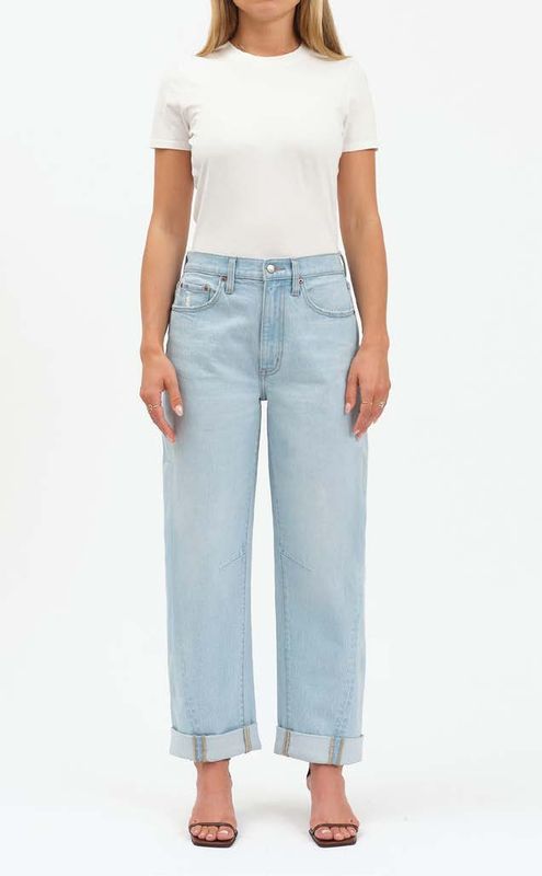 DAZE Venice High Rise Barrel Leg Slow Dance