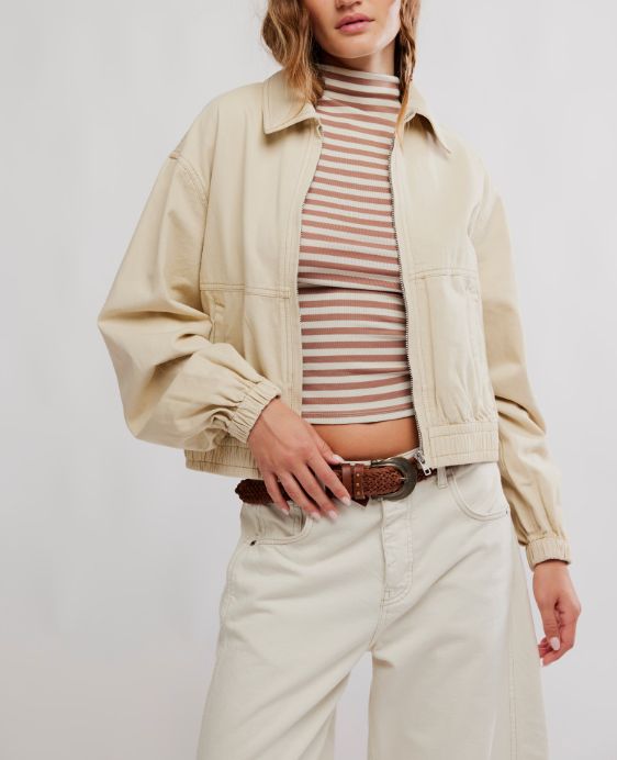 Free People Birdie Jacket Puff Pastry