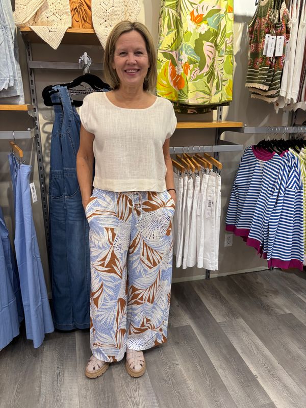 XIX Palms x Tribal Drawstring Pant Cayman