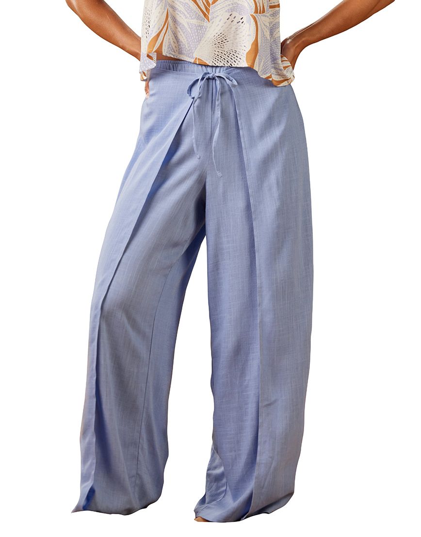 XIX Palms x Tribal Tie Front Wrap Pant Carolina