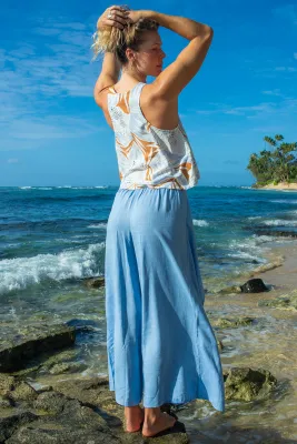 XIX Palms x Tribal Essential Crop Tank Cayman
