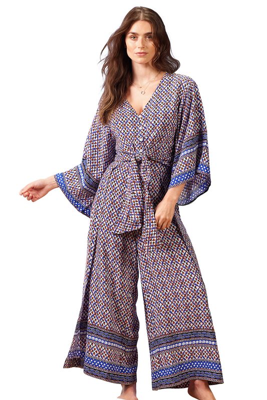 XIX Palms x Tribal Wrap Pant St Kitts