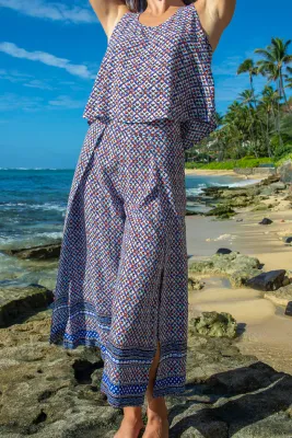 XIX Palms x Tribal Wrap Pant St Kitts