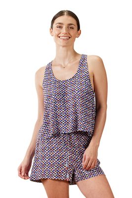 XIX Palms x Tribal Essential Crop Tank St Kitts XIX Palms x Tribal Essential Crop Tank St Kitts